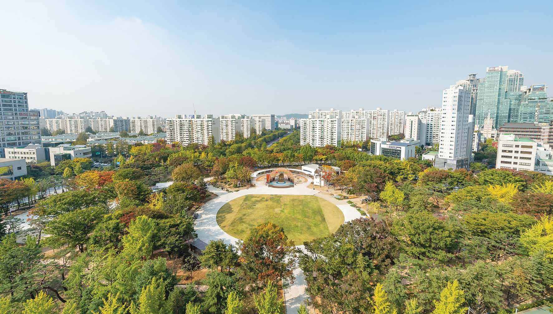 오늘의 양천공원 전경